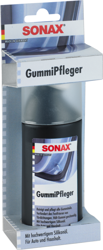 SONAX Gummipfleger auf SB-Karte 100 ml mit hochwertigem Silikonöl, SONAX  Gummipfleger auf SB-Karte 100 ml mit hochwertigem Silikonöl, Autopflege, Komfort & Zubehör